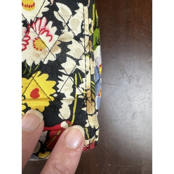 Vera Bradley Poppy Fields Crossbody Artsy Handbag Floral Whimsgoth Quilted - Picture 14 of 16